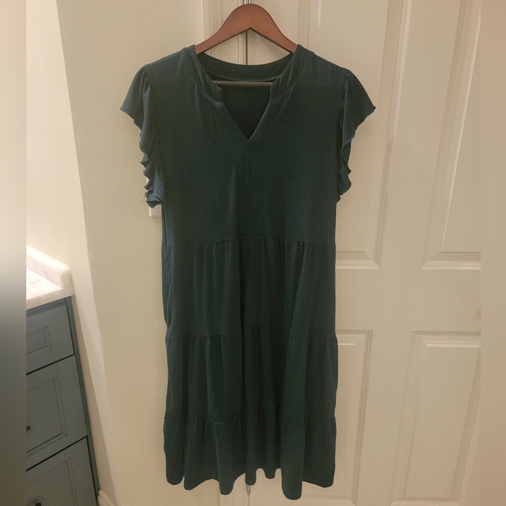 Anrabess Tiered Midi Dress